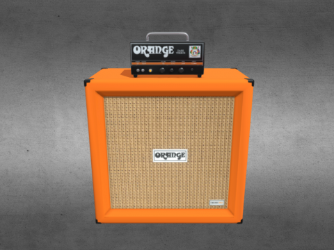 Amp and Cab ORANGE (3/3 Works with Details)
