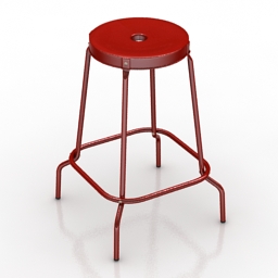 Chair bar IKEA ROSKUG 3d model