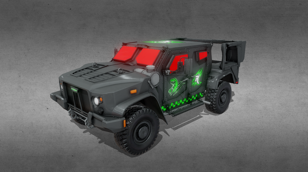 Oshkosh JLTV Repainted - DownloadFree3D.com