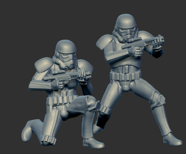 SW Legion/Imperial Assault/RPG - Stromtrooper Set 1