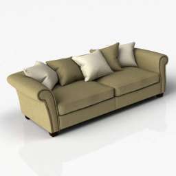 Sofa CH08 3d model