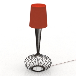 Torchere Вarwin lamp by NaifDesign 3d model