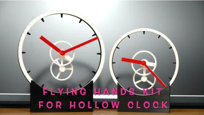 Levitating? Flying hands kit for Hollow Clock