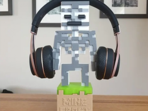 Minecraft headphones stand