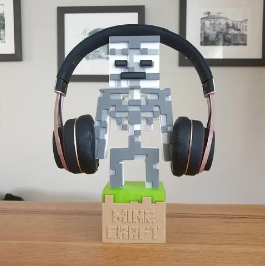 Minecraft headphones stand