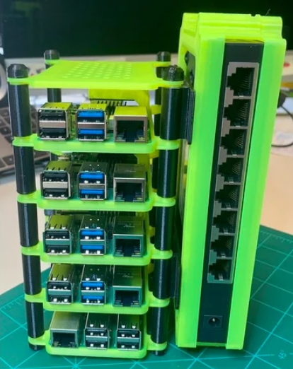 Raspberry Pi Stackable Case Accessory Brackets
