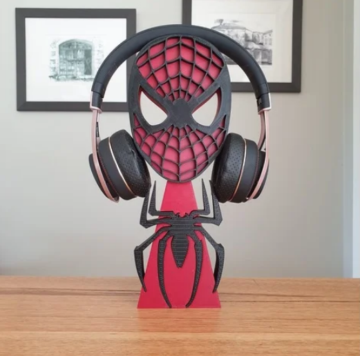 Spiderman Headphones Stand