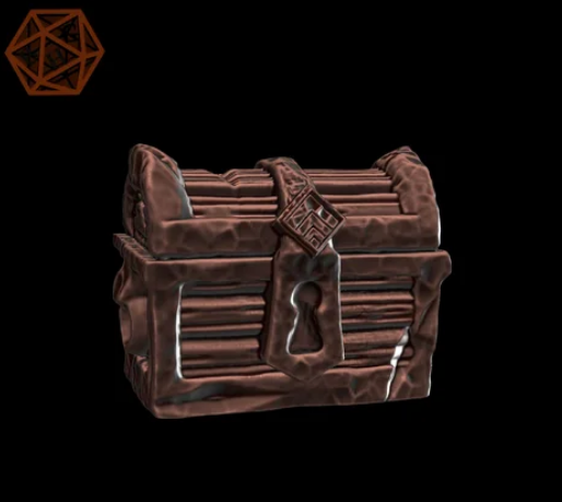 Strongbox Chest 28mm Mini