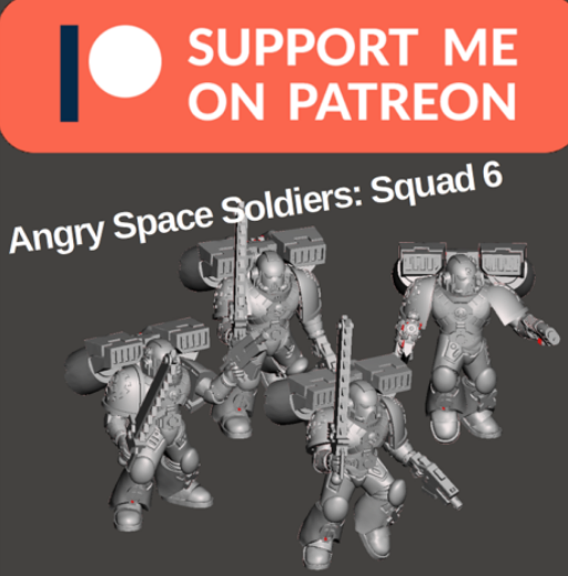 Angry Space Soldiers of Squad 6