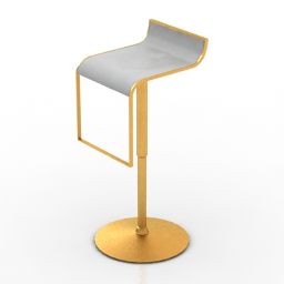 Chair bar Caffe Collezione Crack T-100G 3d model