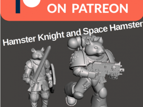 Hamster Knight and Space Hamster