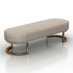 Sofa-bench Signorini&Coco Bubble 3d model