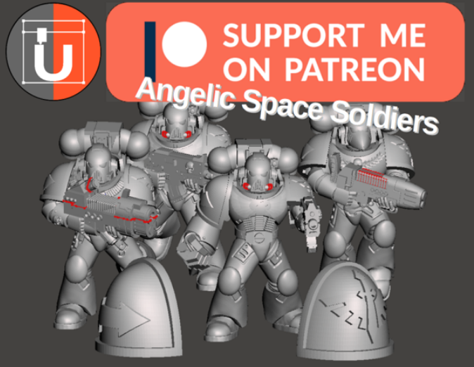 Angelic Space Soldiers