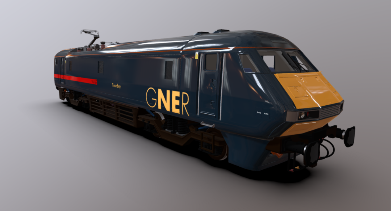 Class 91 Power Unit GNER Livery