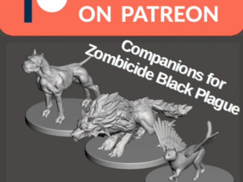 Companions for Zombicide Black Plague