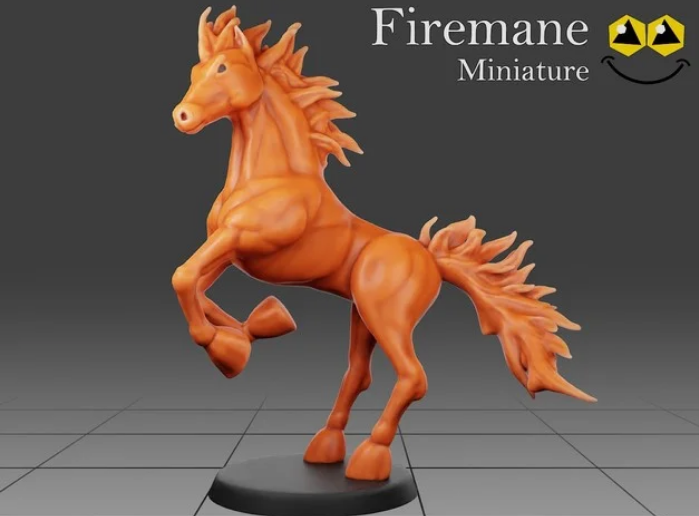 Firemane- Tabletop Miniature