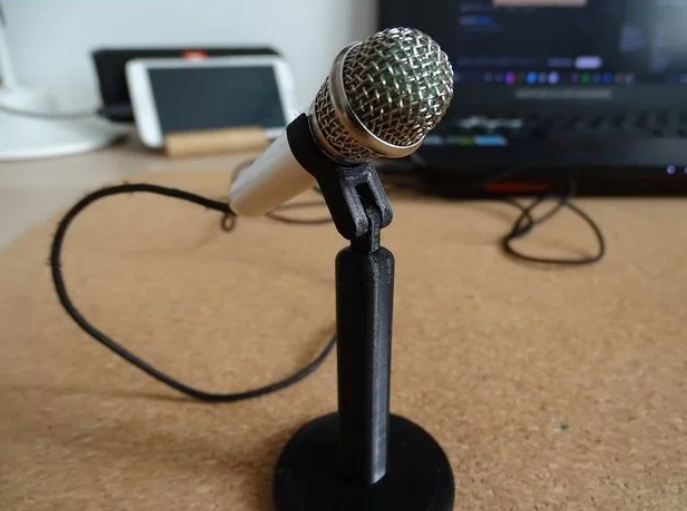 Mini microphone stand