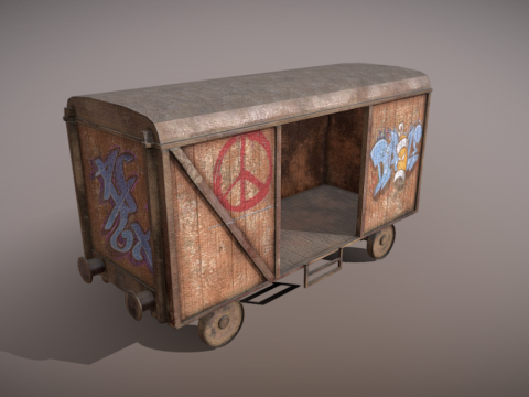 Trainwagon Post Apo