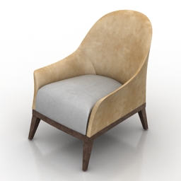 Armchair lounge 3d model