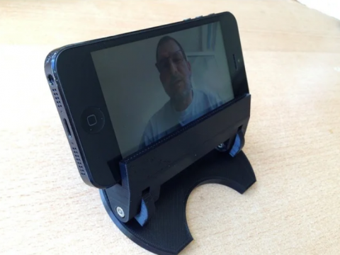 3D Printed Hands Free Phone Holder