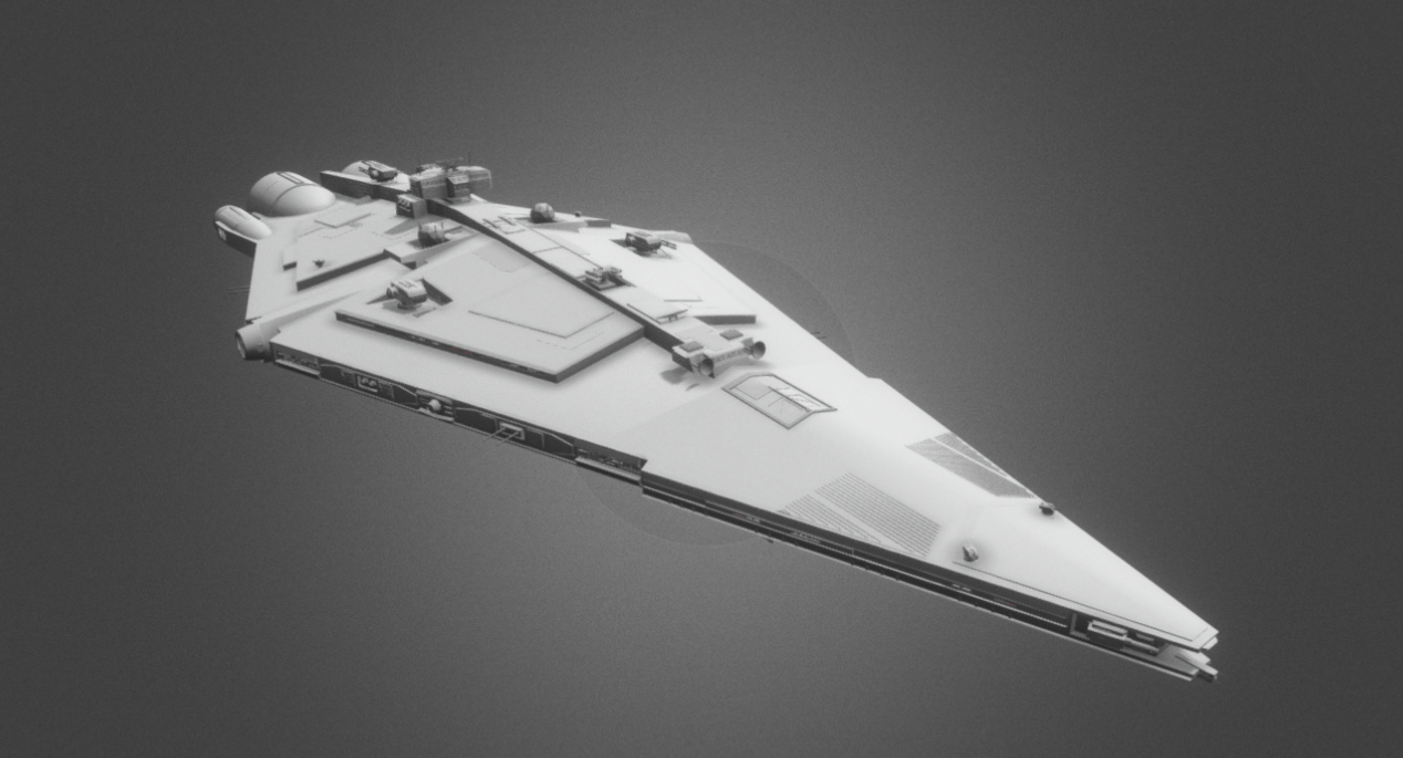 Desolator Class Cruiser - Star Wars Inspired
