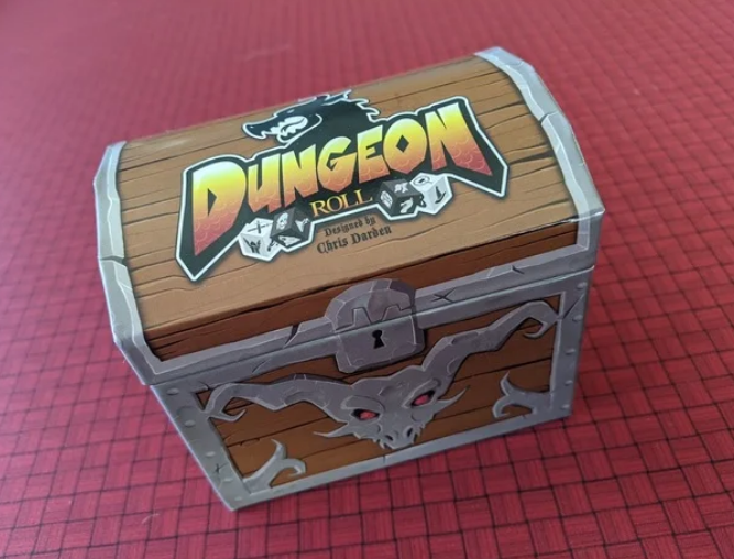 Dungeon Roll Board Game Box Insert Organizer
