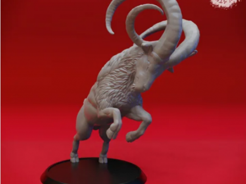 Giant Goat - Tabletop Miniature