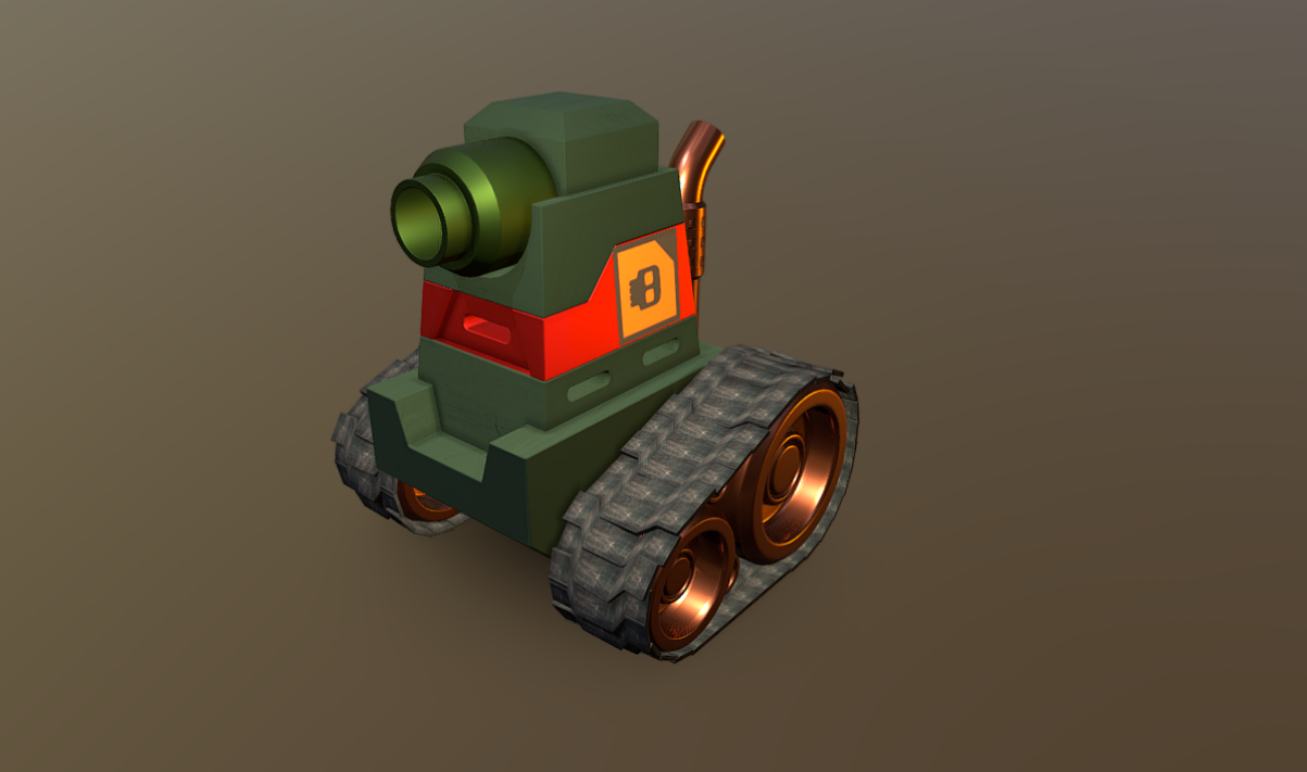 Mini harmless tank slug