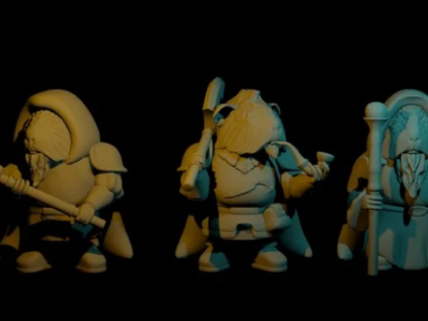Guinea Pig RPG characters - Part 1- the party