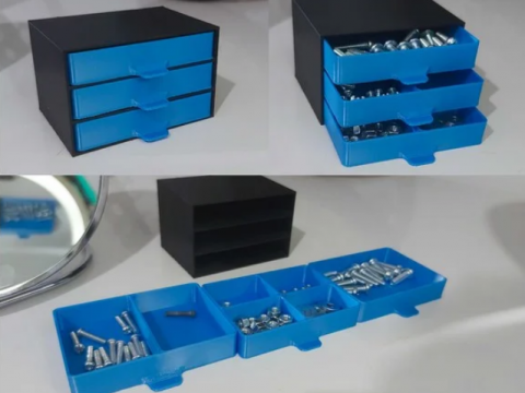 Parts Tray Drawers X3