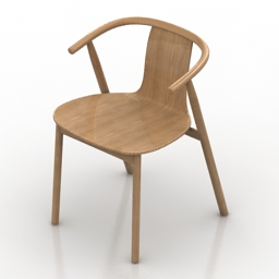 Chair Cappellini Bac 3d model