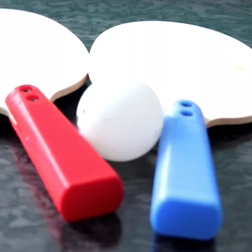 Fully Fabbable Tennis table paddles