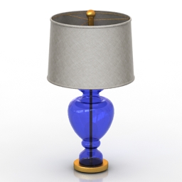 Lamp OCEAN BLUE 3d model