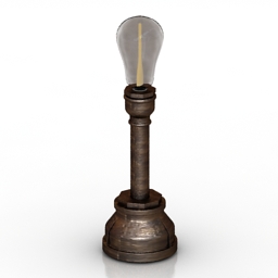 Lamp Vintage Edison 3d model