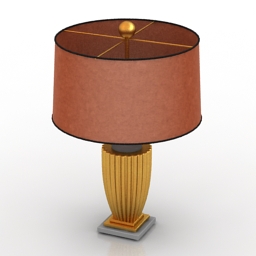 Lamp desk 3d model