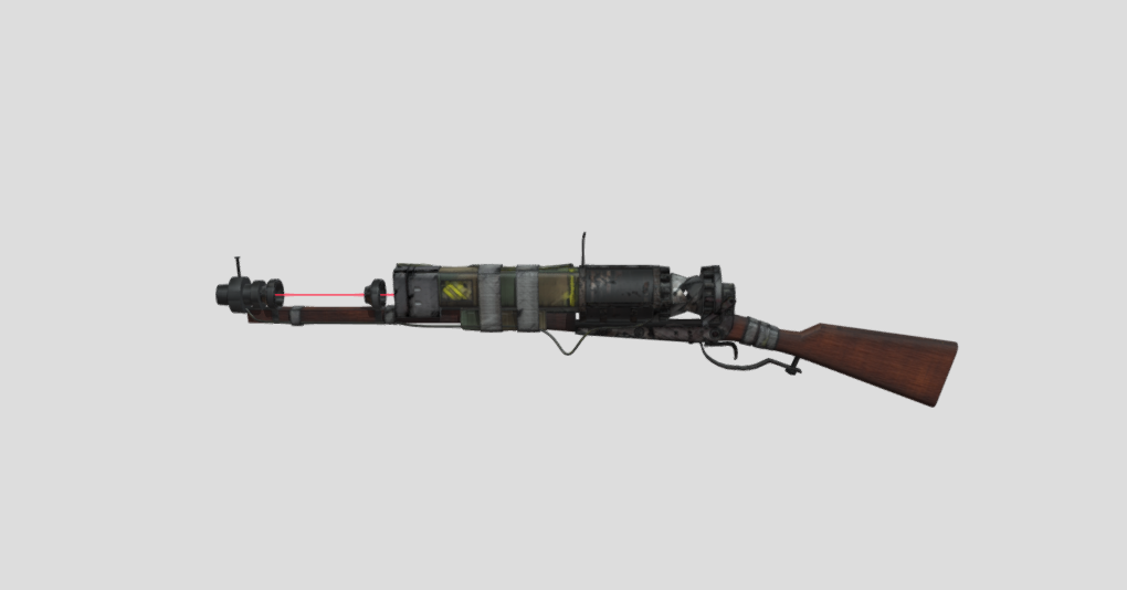 Laser Musket from Fallout 4