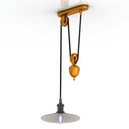 Luster Hanging Lamp Pub Homeconcept 3d model