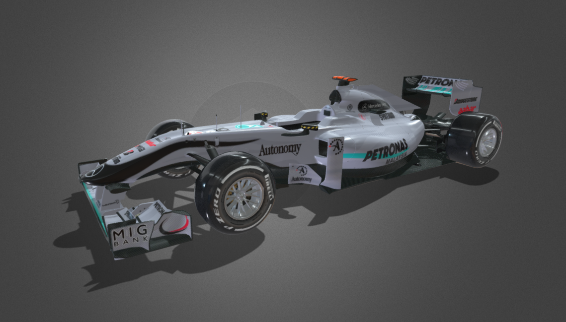 Mercedes MPG W01 2010