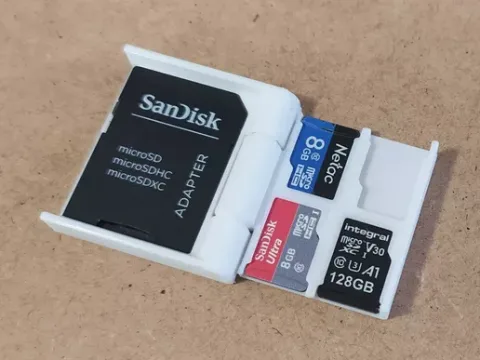 Mini MicroSD Card Case
