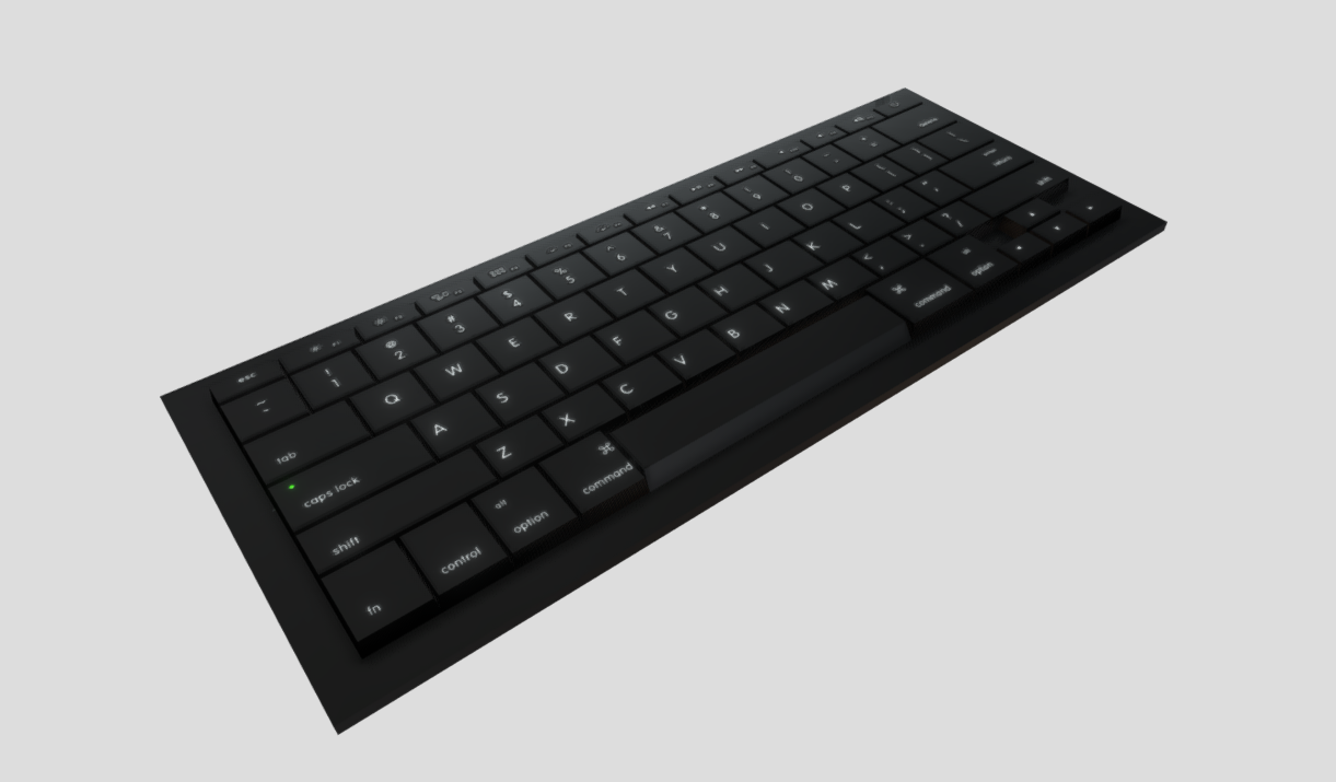 Black Office Keyboard