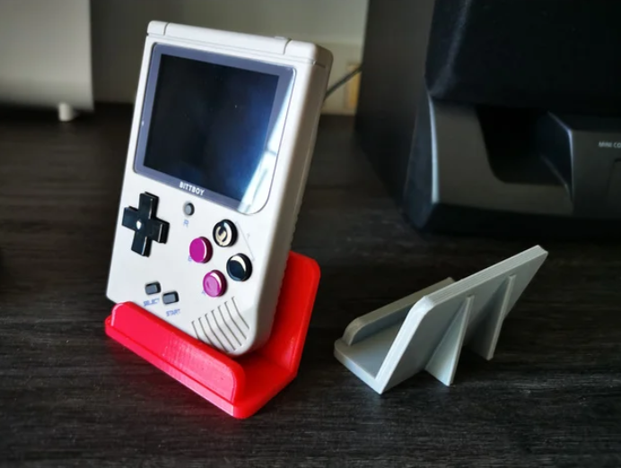 HANDHELD STAND WITH FRONT TAB (CUSTOMIZABLE)