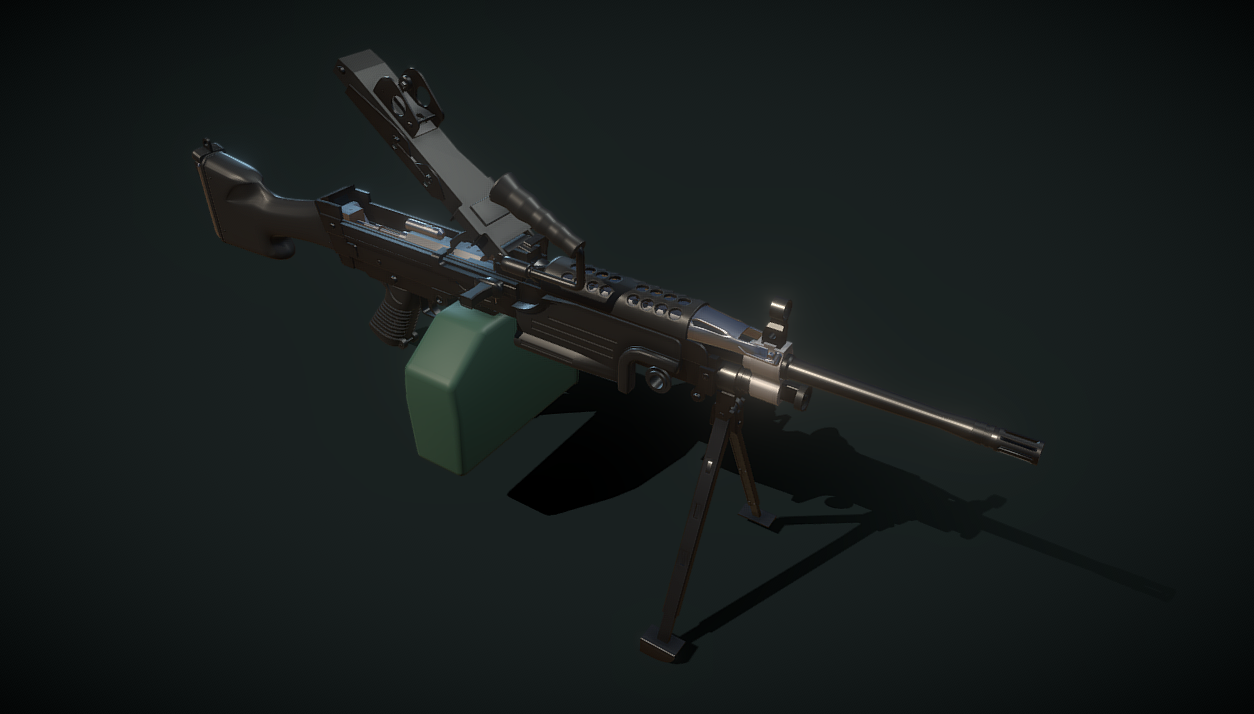 M249 squad automatic weapon