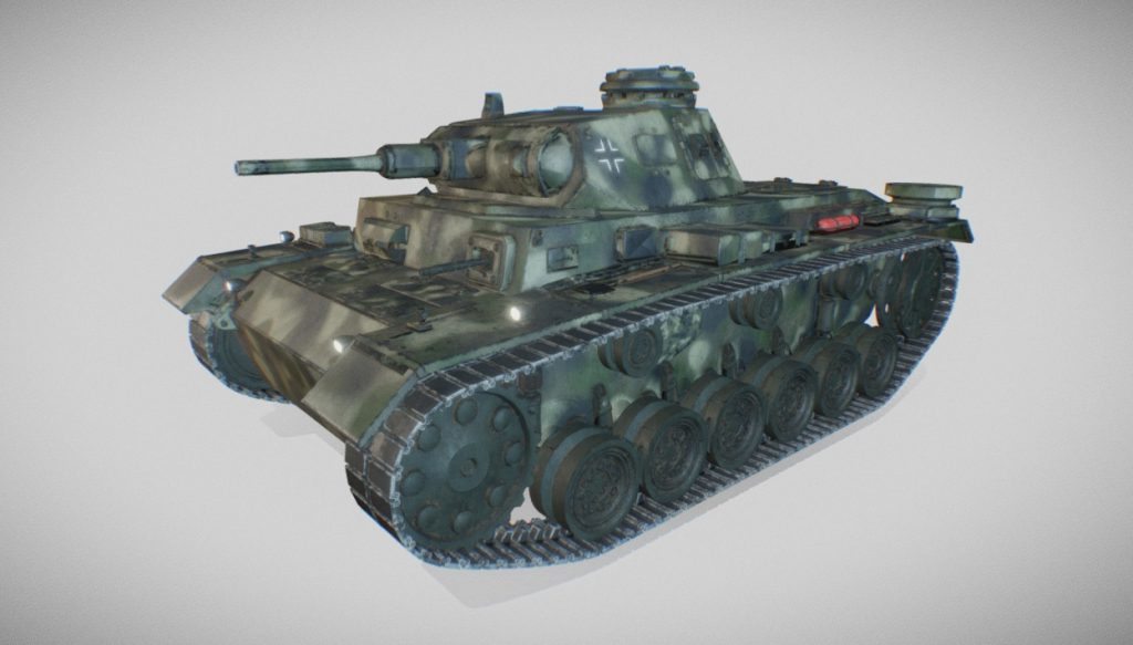 Pz III - DownloadFree3D.com