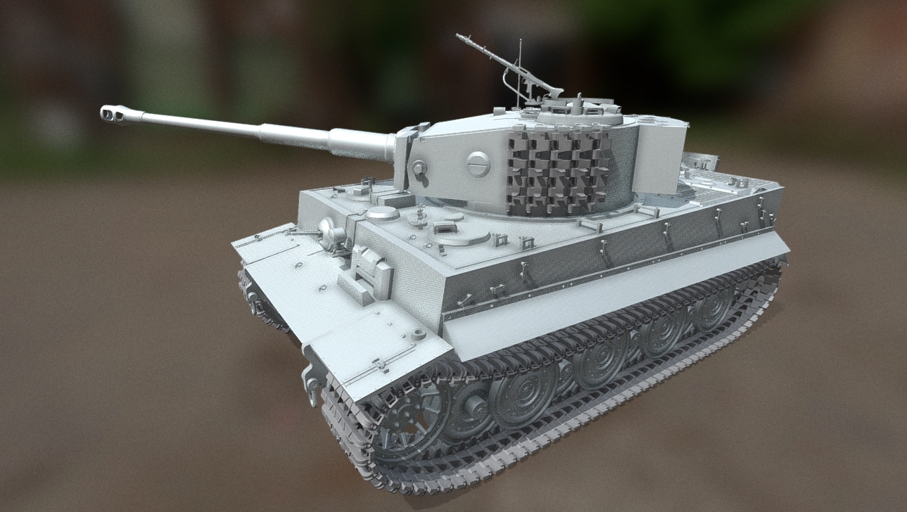 Tank Tiger Ausf. E 1:16