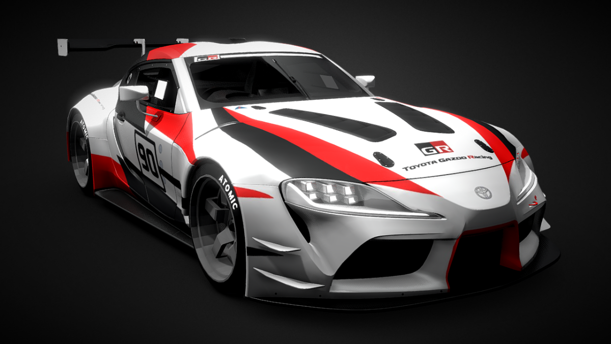 Toyota GR Supra - Super GT - DownloadFree3D.com