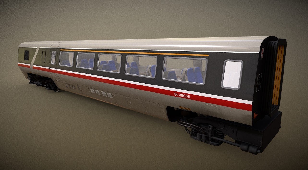 Train - British Rail APT Brake Car