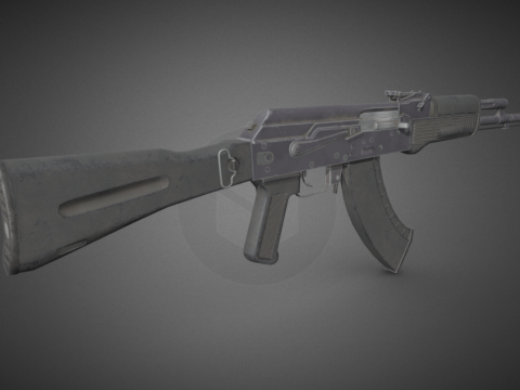 AK-103 - Game Ready Assault Rifle Weapon