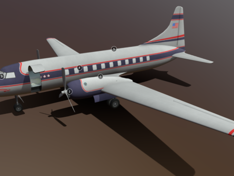 Convair C-131 Samaritan (Version passagers)