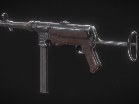 MP 40 - WW2 Submachine Gun