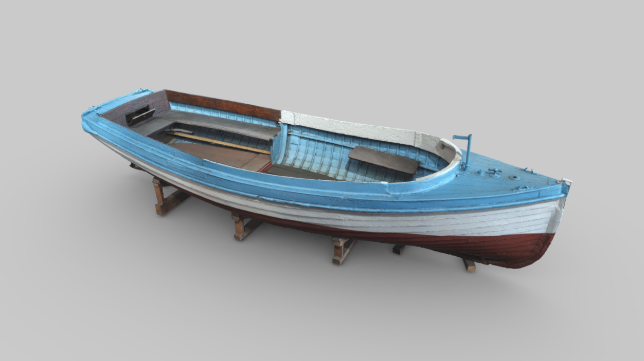 Small Wooden Boat